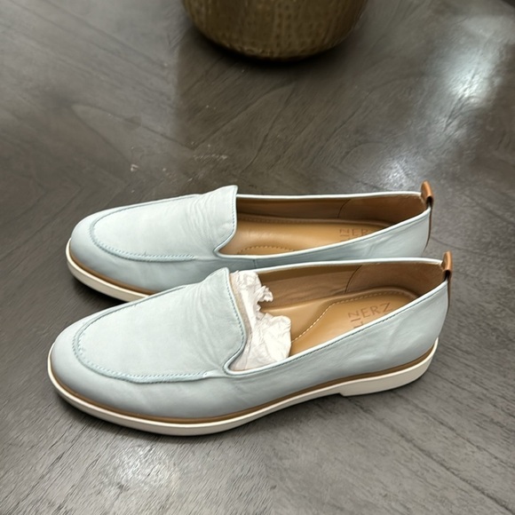 NATURALIZER Korrine Womens Cushioned Footbed Slip On Loafers In Ocean Air - Picture 6 of 7